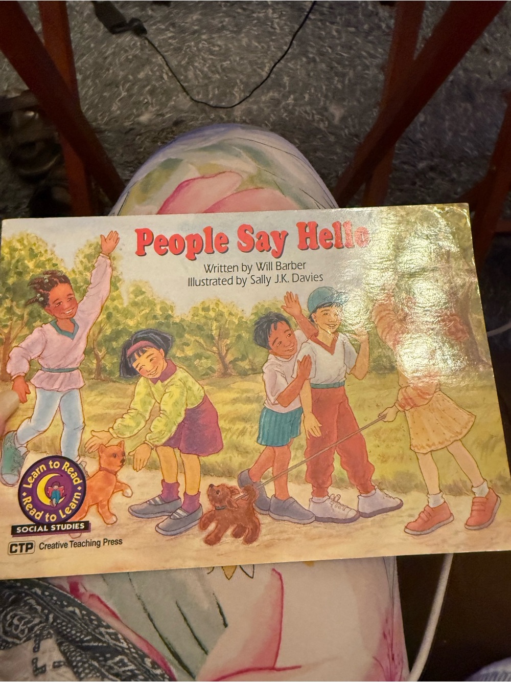 People Say Hello Children’s Paperback Picture Book